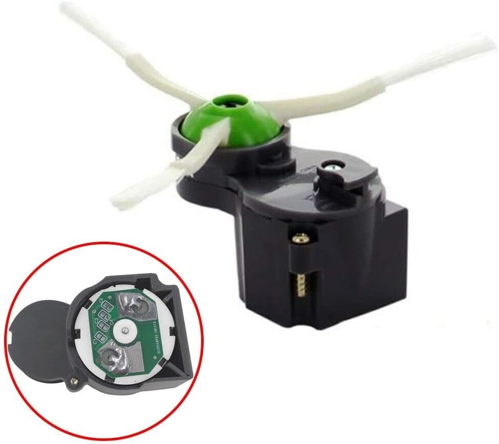 Side Brush Module Motor for iRobot Roomba 500 800 E5 I4 I6 J7 Series Vacuum | Side Brush Module for 600 700 900 E6 I3 I5 I7 I8 Replacement Parts (Motor Module + Side Brush)