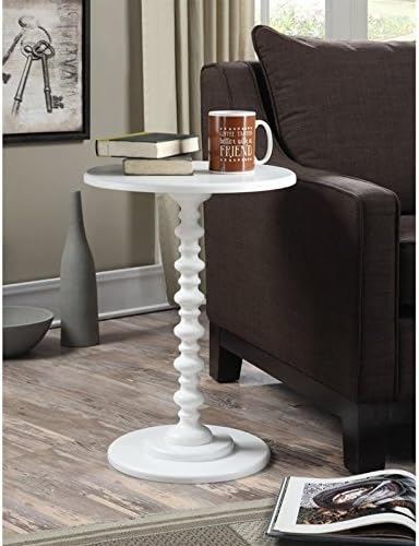 Pemberly Row Spindle Table in White