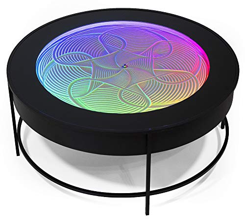 Image of Sisyphus Metal Coffee Table (Black Metal)