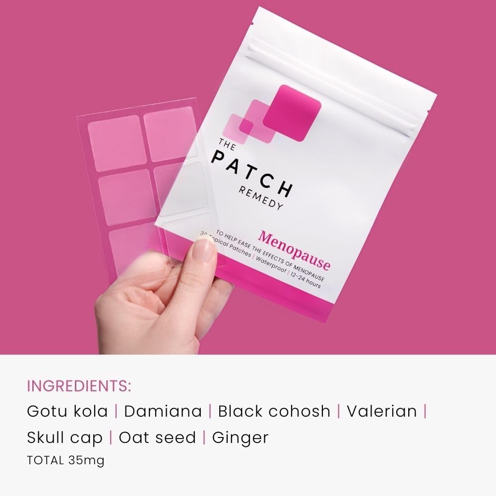 The Patch Remedy Hot Flash & Sleep Bundle - Menopause Relief for Women and Relax Sleep Patch with Lavender, Skin Patches Kit for Womens Wellness