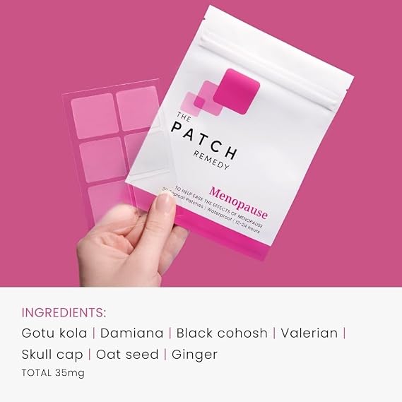 The Patch Remedy Hot Flash & Sleep Bundle - Menopause Relief for Women and Relax Sleep Patch with Lavender, Skin Patches Kit for Womens Wellness
