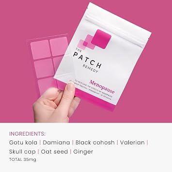 The Patch Remedy Hot Flash & Sleep Bundle - Menopause Relief for Women and Relax Sleep Patch with Lavender, Skin Patches Kit for Womens Wellness