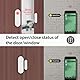 Tuya intelligenter Tür- und Fenstersensor, basierend auf Thread’s Matter, erfordert Thread-Border-Router, Fernalarm, lokale Automatisierung, unterstützt Matter, Apple Home, Google Home, Alexa (1pack)