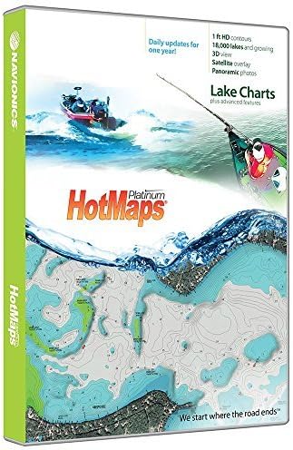 Navionics HotMaps Platinum Canada Lake Charts on SD/MSD, Beige