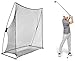 Amazon Basics Golf Practice Net, 10 Feet x 7 Feet, Black