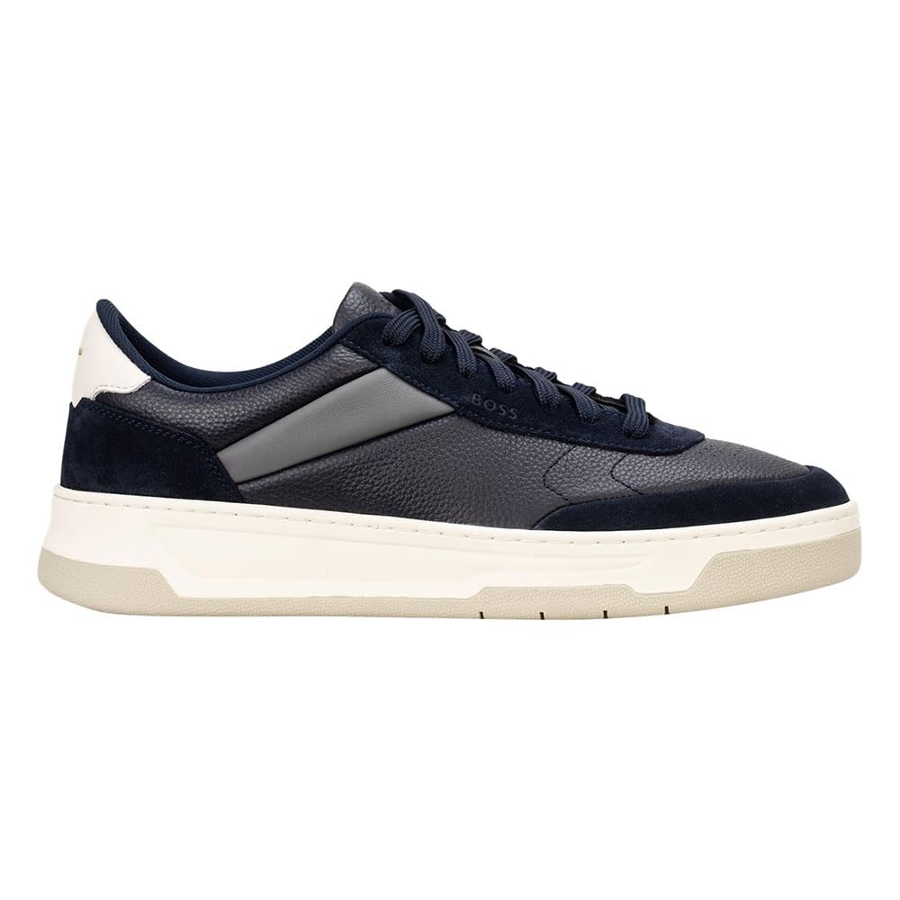 Boss Herren - Sneaker Baltimore_Tenn in blau Glattleder