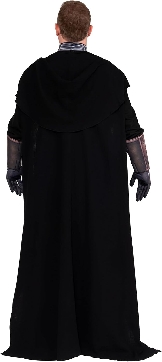 Star Wars Darth Revan Official Adult Halloween Costume - Tunic with Padded Chest Armor, Hip Sash, Gauntlets, and Gloves