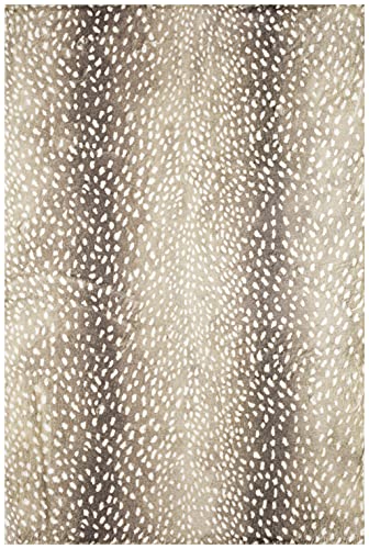 Addison Rugs Safari ASF33 Fawn Washable 2'3' x 7'6' Indoor Outdoor Hallway Runner Rug, Stain Resistant Washable Kitchen Area Carpet for Bathroom, Entry, Patio, Laundry and Bedroom Rug