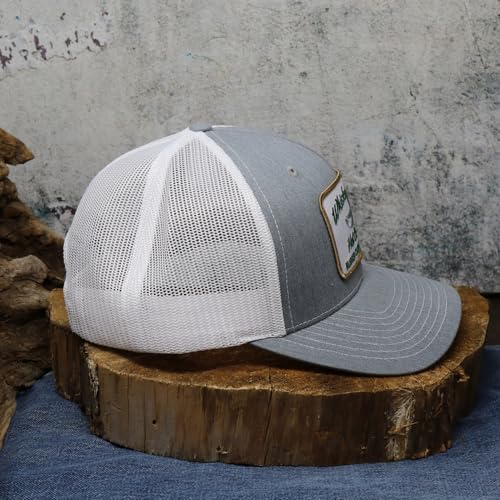 Image of WHISKEY BENT HAT CO. Green Head Adjustable Snapback Outdoor Lifestyle Duck Hat