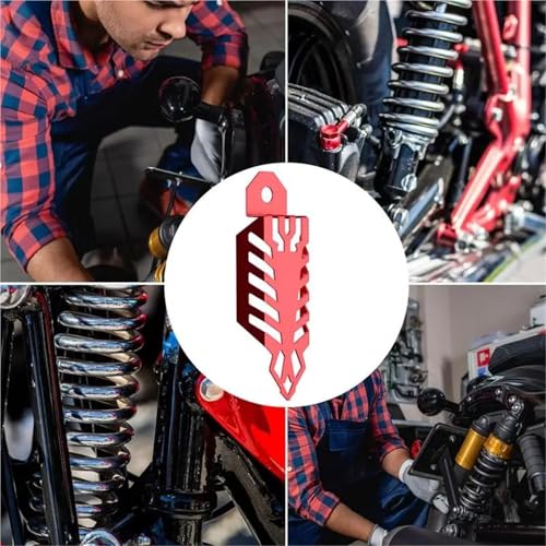 Cubiertas de amortiguador de horquilla delantera de moto negra 5