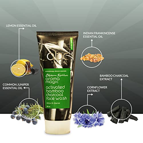 Aroma Magic Activated Bamboo Charcoal Face Wash 100 Ml - Image 6