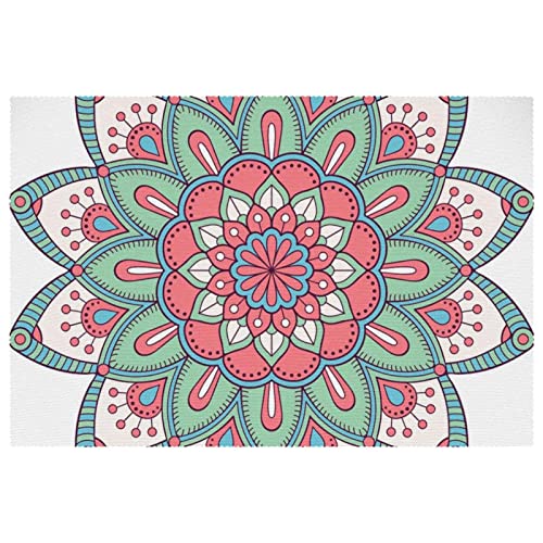 Set de table champêtre floral pour sublimer vos dîners sur une table protégée