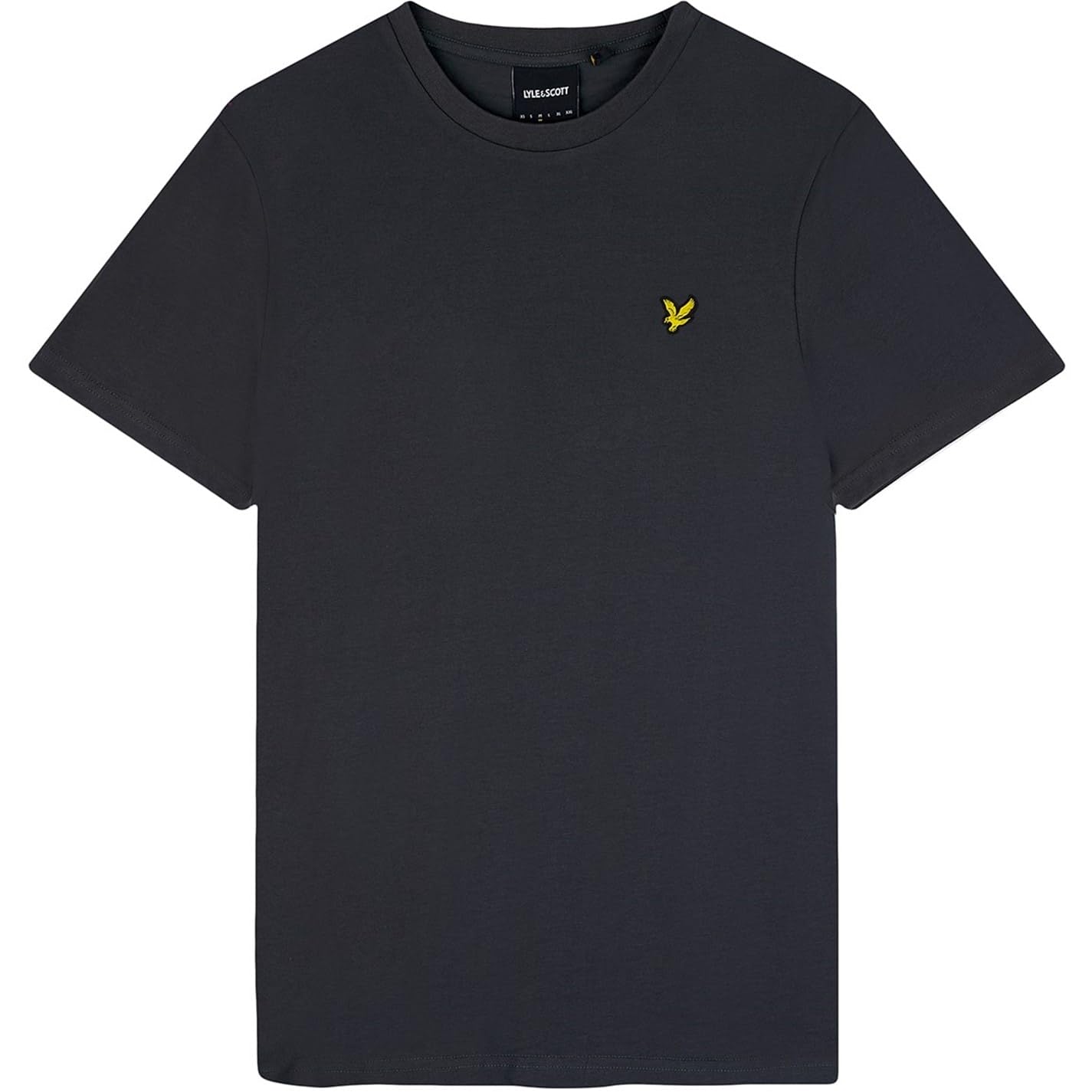 Lyle and Scott   Plain T-Shirt In Gunmetal, Men's Size XL