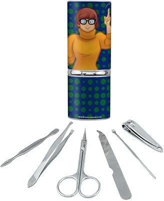 Scooby Doo Velma Character Stainless Steel Manicure Pedicure Grooming Beauty Care Travel Kit