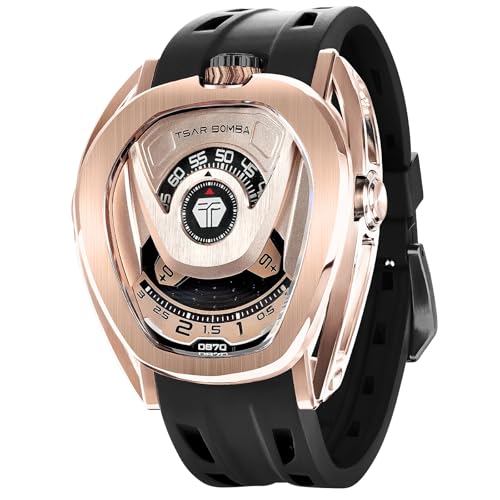 TSAR BOMBA Automatic Interchangeable Men's Watch Japanese Movemen...