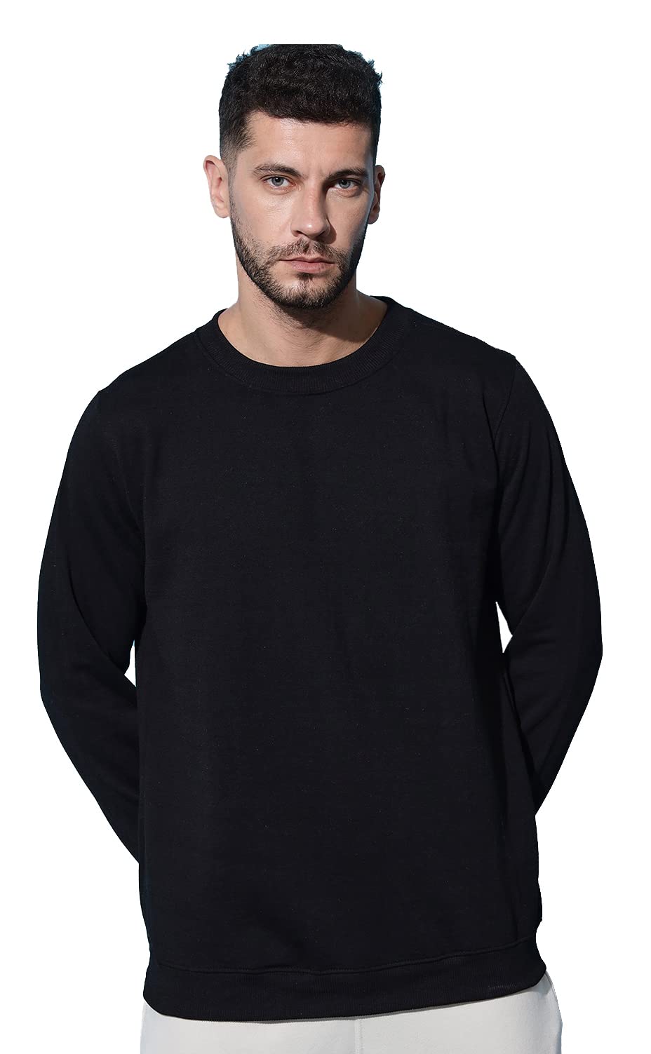 spunn Men's Cotton Round Neck Full Sleeves Sweatshirt.-picture-42