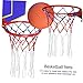 Happyyami Basketball Shot Training Net 2pcs Woven Nylon Net Heavy Duty Replacement for Basketballs