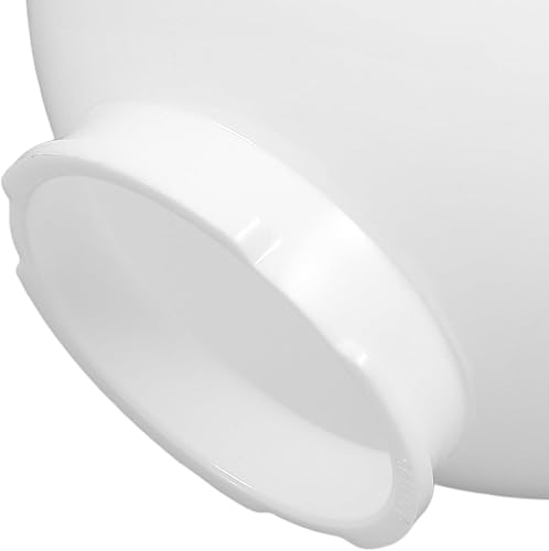 Miniatura 3 de Uonlytech Lámpara de acrílico para poste de cristal, globo de vidrio blanco, cubierta decorativa para luz de jardín al aire libre, 20X20X20X20CM