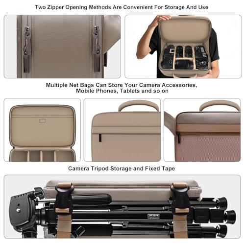 Bolso para cámara LTGEM compatible con DSLR y accesorios miniatura 3
