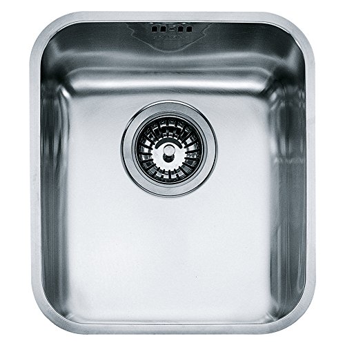 Évier De Cuisine KuKoo Inox 60x45 Cm – Cuve Simple Carré, Finition Satinée