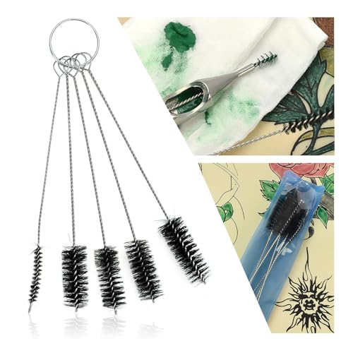 Kit de accesorios para tatuaje para evitar agujas voladoras con gomas y silicona 6