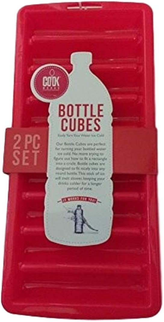 Bottle Ice Cube Sticks by Cook Works4 pack Red Home