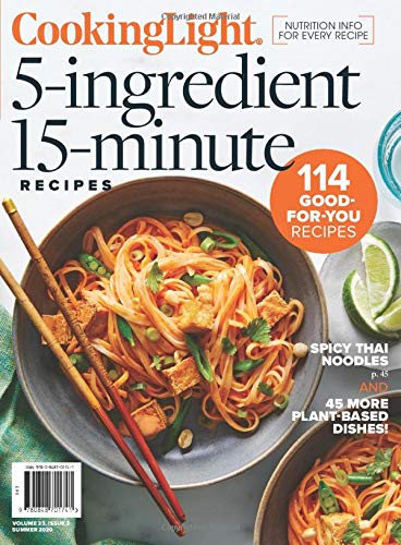 Cooking Light 5 Ingredients, 15 Minutes