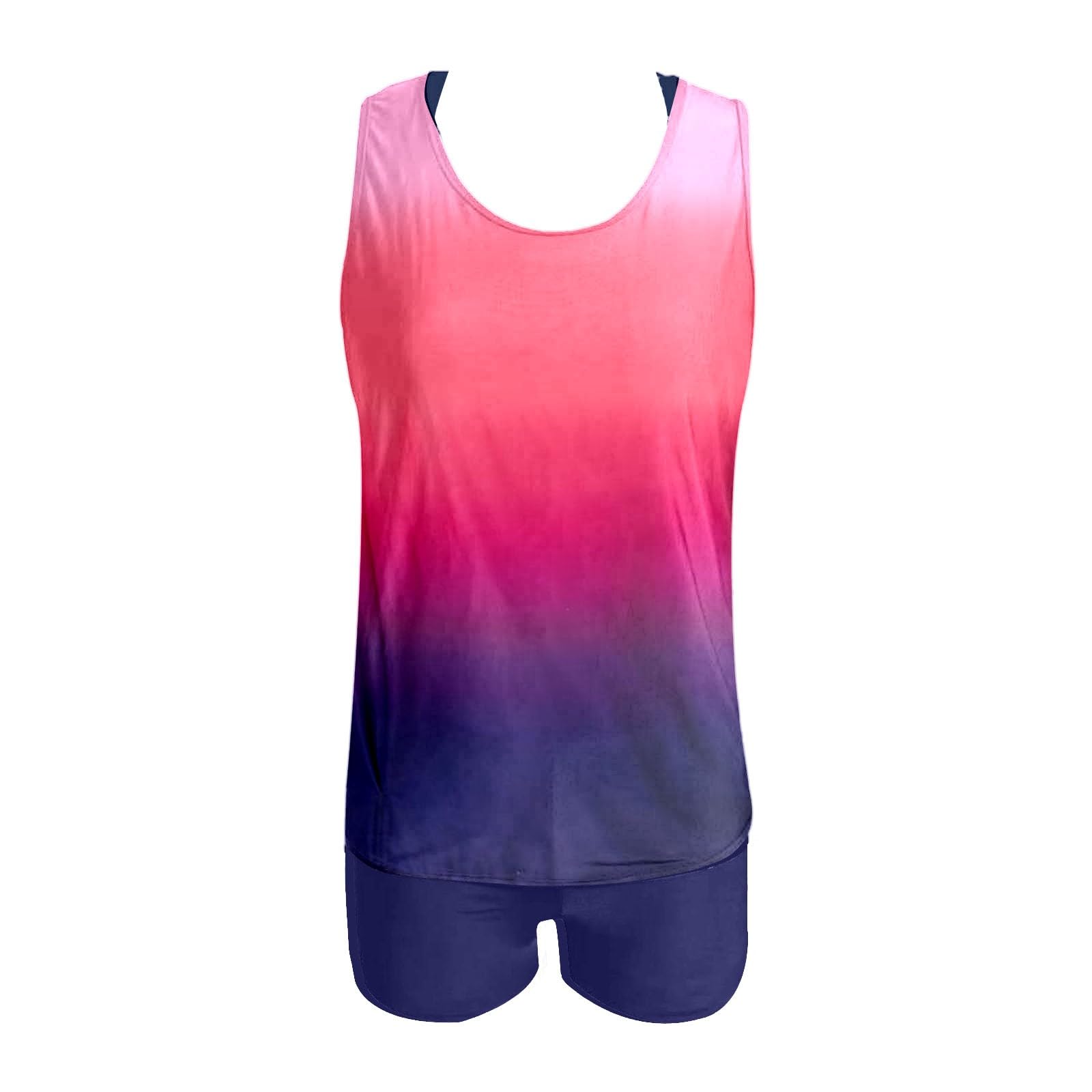 2026 - Traje de baño sexy para mujer, bikini con abertura dividida, cintura alta, push up, traje de baño de playa de tres piezas, Bu2, XL