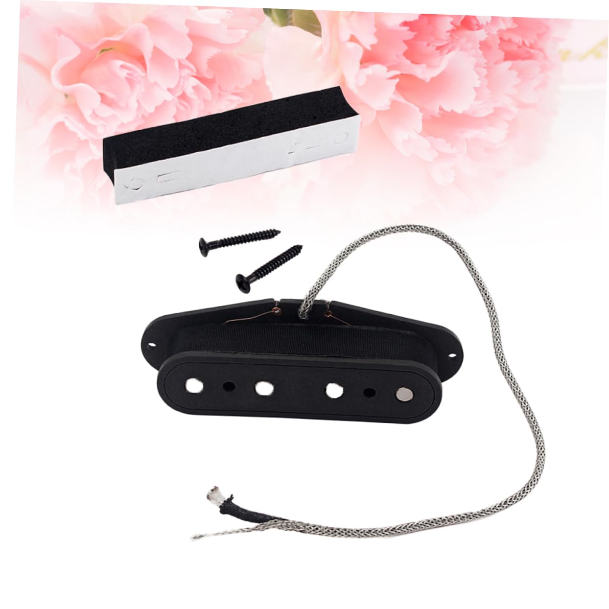 4-saiten Bass Tonabnehmer Schwarz für E-bass Gmb23