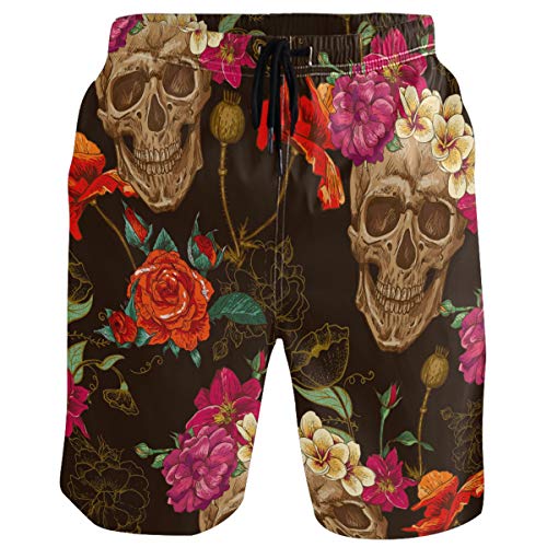 visesunny Men's Novelty Beach Shorts Quick Dry Swimwear Holiday Party Sports Running Swim Board Shorts Bathing Suits