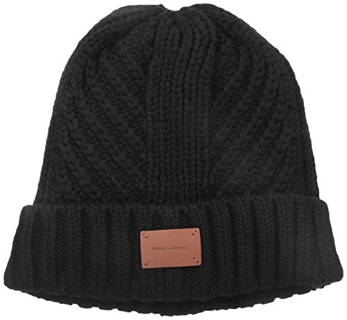 Bickley & Mitchell Women's Cable Knit Beanie with Faux Sherpa Lining