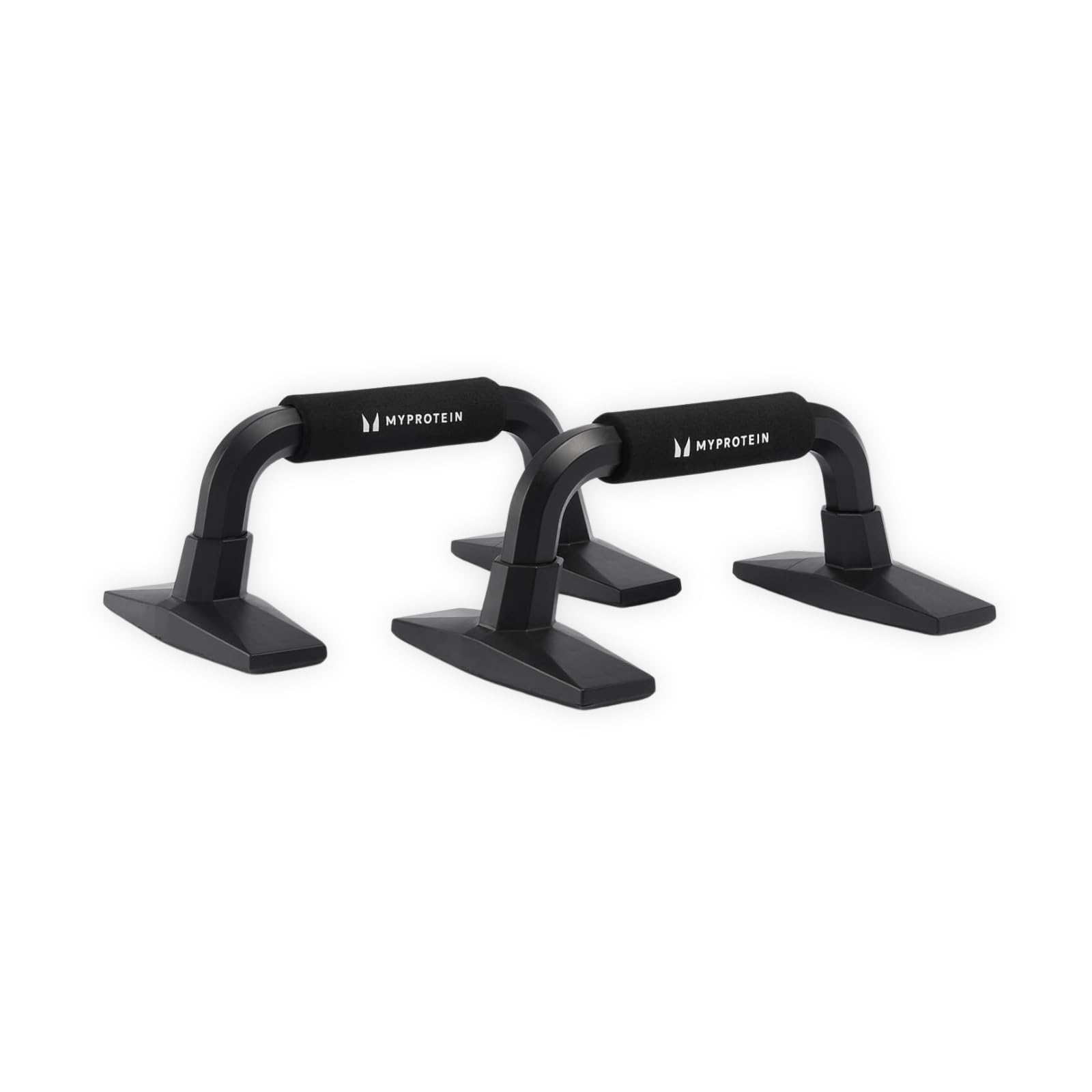 Myprotein Parallettes – Push-Up Bars for Home & Gym – Soft Foam Handles for Comfort – Non-Slip Removable Base – Calisthenics, Handstands, L-Sits & Strength Training
