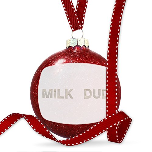 NEONBLOND Christmas Decoration Milk Dud Milk Dairy Ornament