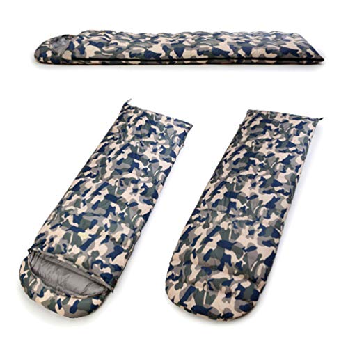 Saco de dormir Lioobo para acampar duplo saco de dormir para caminhadas, mochilão, atividades ao ar