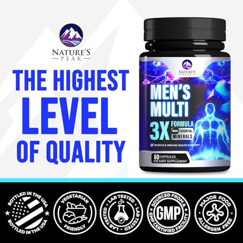 Nature's Peak Men's Multivitamins Supplement