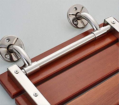Pasamanos de baño antideslizante y asiento plegable para ducha accesible 7