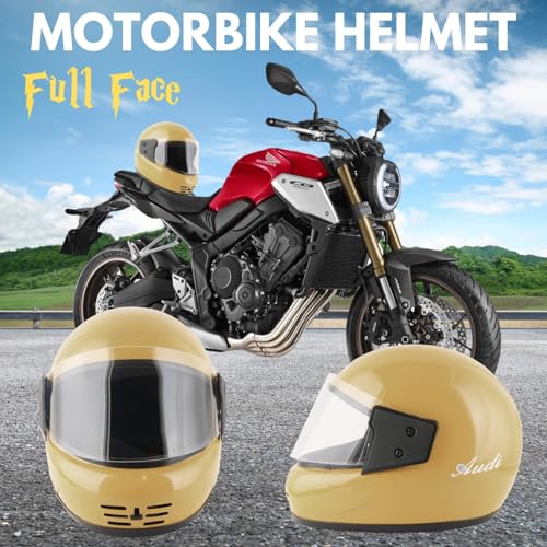 Image of Sage Square Audi Full Face Clear Visor Helmet | ISI Certified | High Standard Safety | Extra Comfort & Stylish