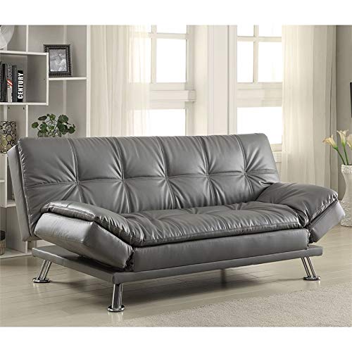 Coaster Fine Furniture Dilleston Sofa Bed With Adjustable Armrests Grey #TOP4