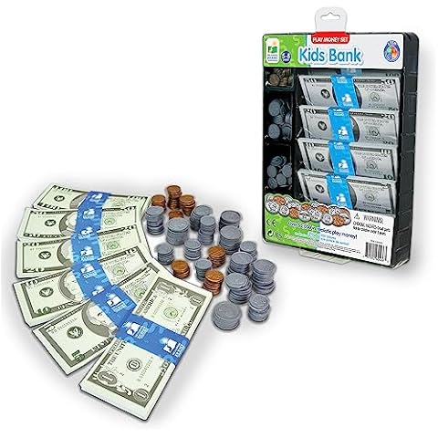 The Learning Journey: Kids Bank Play Money Set Cover