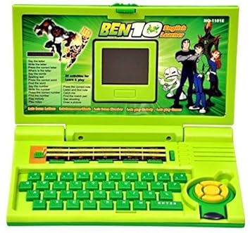 REBOOS Kids Laptop 20 Activity and Gaming English Learning Fun Laptop/Notebook for Kids Consist of Alphabets, Words, Numbers and Musical Note