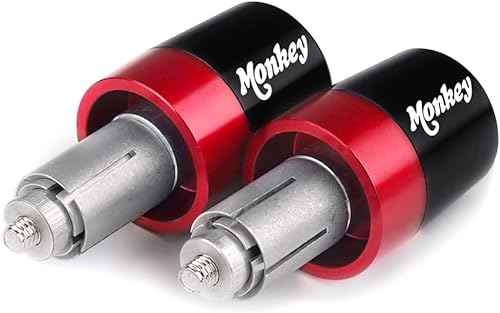 Miniatura 8 de Tapas de enchufe para manillar con extremos de manillar compatibles con Honda Monkey 125M 125MA 2019-2023  Almohadilla de equilibrio de motocicleta