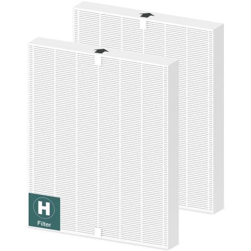 Image of 116130 Replacement Filter H for Winix 5500-2 AM80 PlasmaWave Air Purifier | 2 Pack High Efficiency Filter for Home Bedroom Large Room Office Pets Smoke Pollen Odor