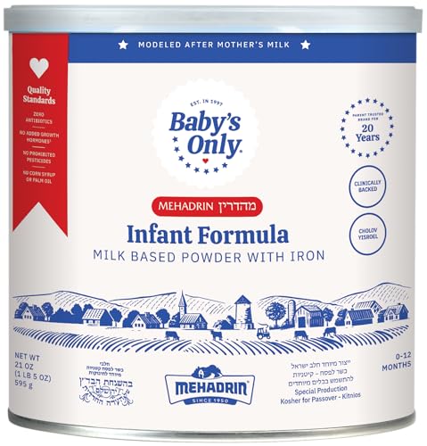 Baby's Only Complete Nutrition Infant Formula, Milk Based Powder with Iron, Modeled After Mother’s...