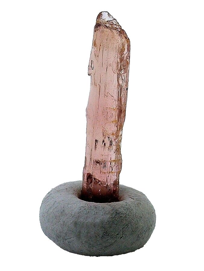 1.56 Gram 7.80 Carat Brazilian Highgrade Pink Tourmaline Specimen Crystal TSC19