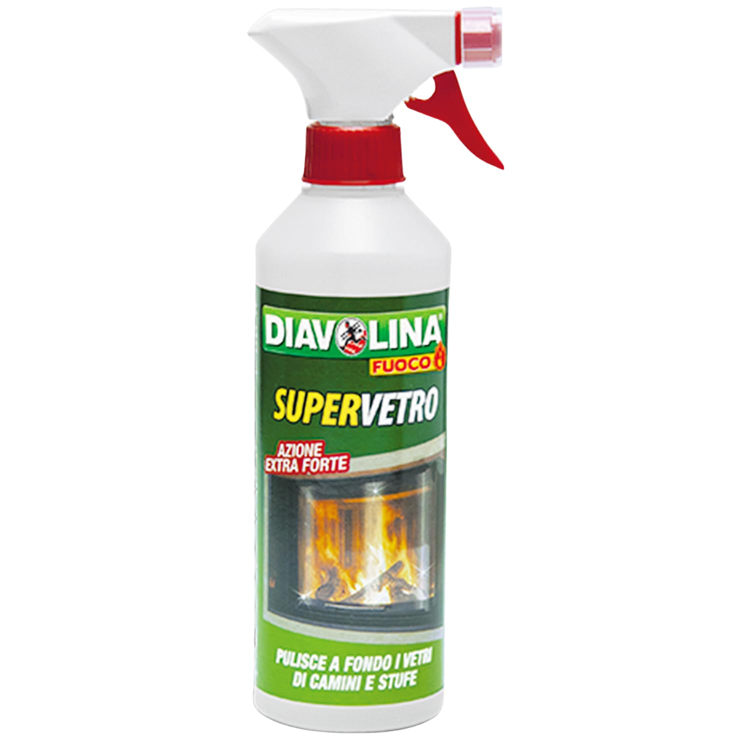 Detergente per Vetri Camino e Stufa – Spray 500ml – Variazioni 4/8/12 Pezzi (12)