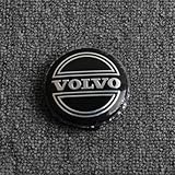 WBSJNJKB Wheel Rim Cover for Volvo S60 2000 2001 2002 2003 2004 2005 2006 2007 2008 2009, Hubcap Replacement, Car Wheel Accessory for Auto Rims, 64mm黑色