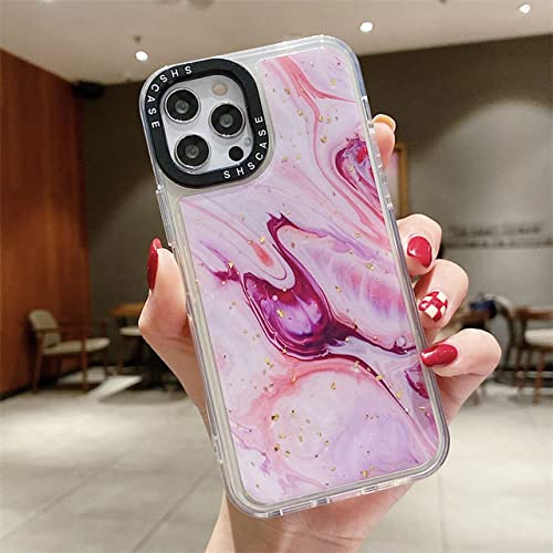 Coque antichoc iPhone XR marbre paillettes : finies les chutes et rayures