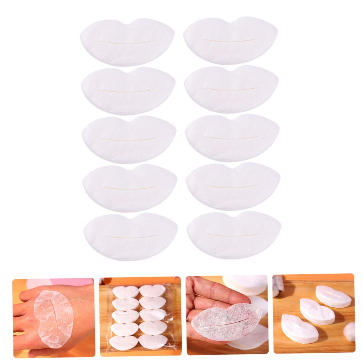 Healeved 3000stücke Lip Masken Aus Atmungsaktivem Material Für Optimale Lippenpflege Ultra-dünn Einfach Zu Verwenden Hohe Absorption Für Frauen