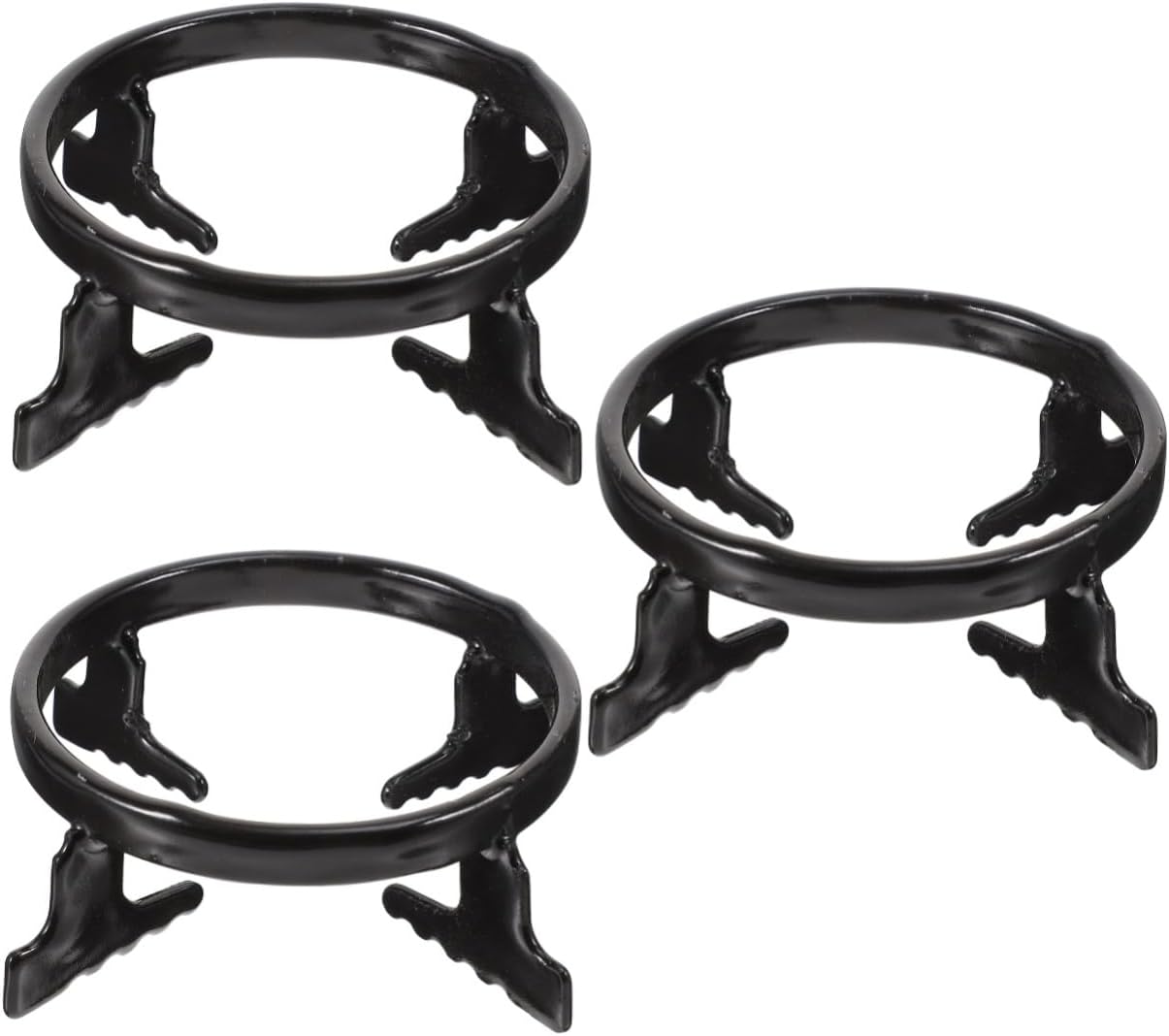 3pcs Gas Stove Rack for Coffee Pot Multi-functional Burner Stand for Liquefied Gas Stoves Non- Design for Stability Practical Kitchen Accessory for Home and Camping Use