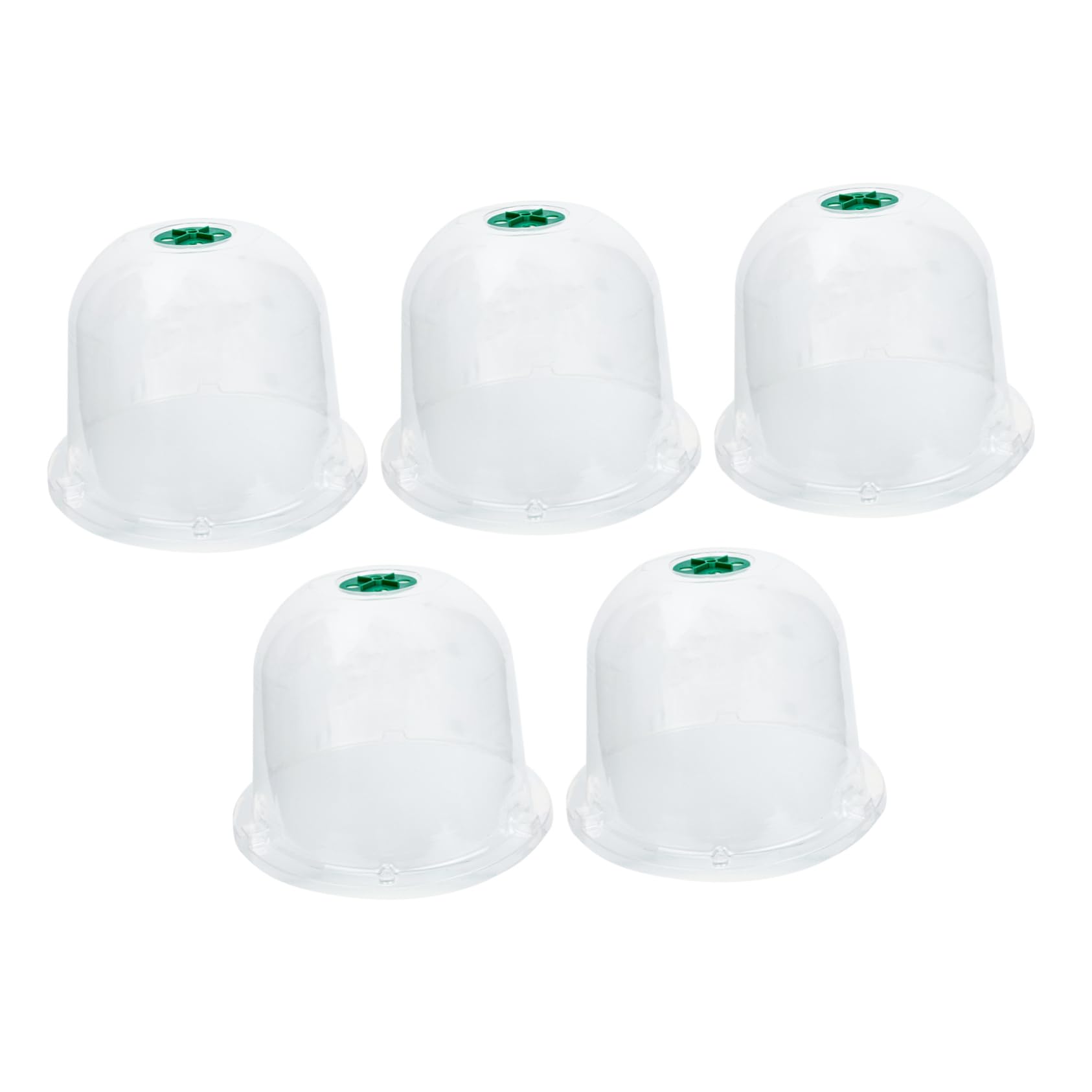 Hemobllo 5 Pièces Cloches de Jardin Réutilisables pour Protection Plantes de Couvertures pour Fleurs Plantes Pot Transparent pour Saine